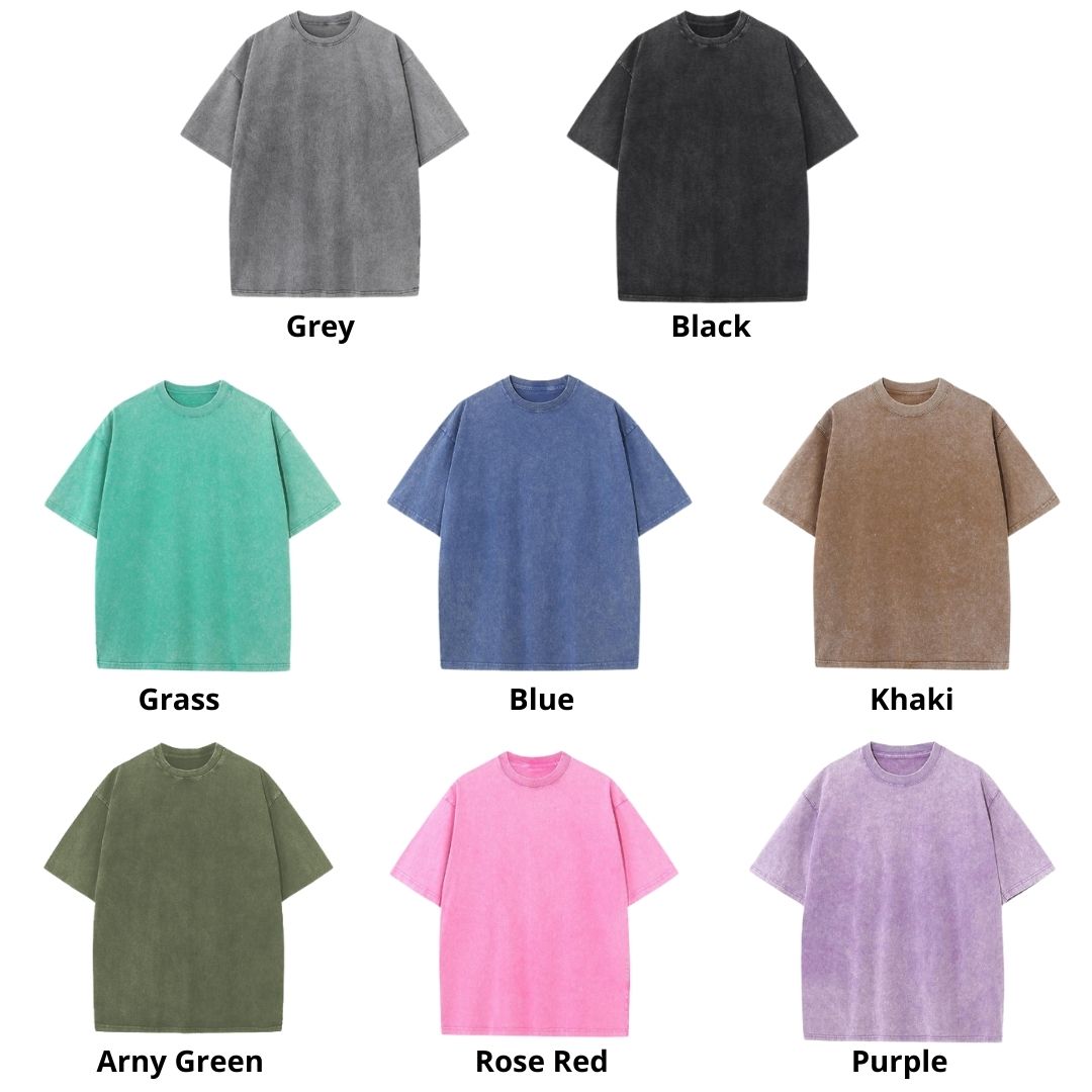 Mineral Wash T Shirt Color - Undertale Merch