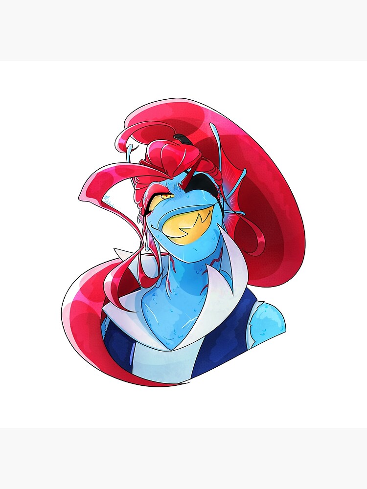 Undyne Throw Pillow - Image 2