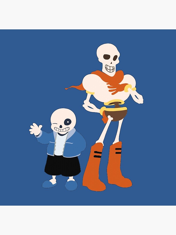 Undertale Sans And Papyrus Amazing Design Throw Pillow - Image 2