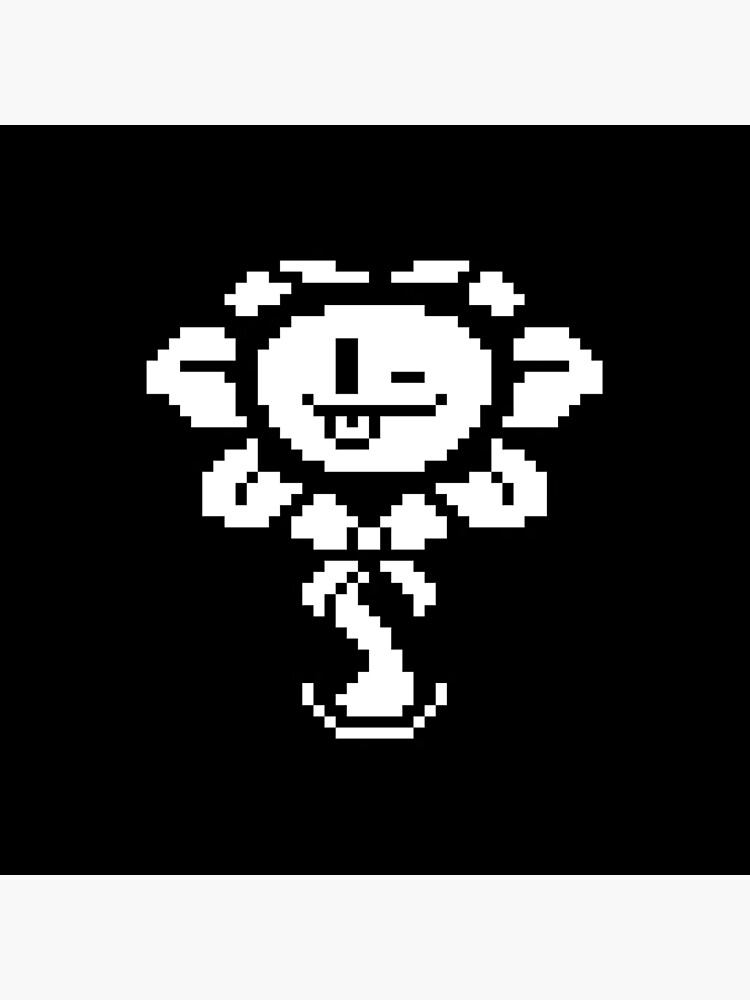 Undertale Flowey Throw Pillow - Image 2