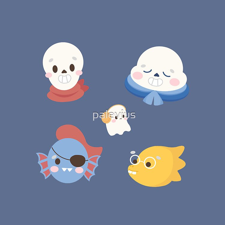 The Undertale Gang Tote Bag - Image 2