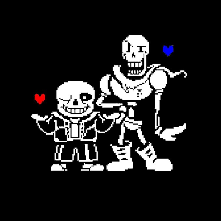 Undertale Sans And Papyrus Tote Bag - Image 2