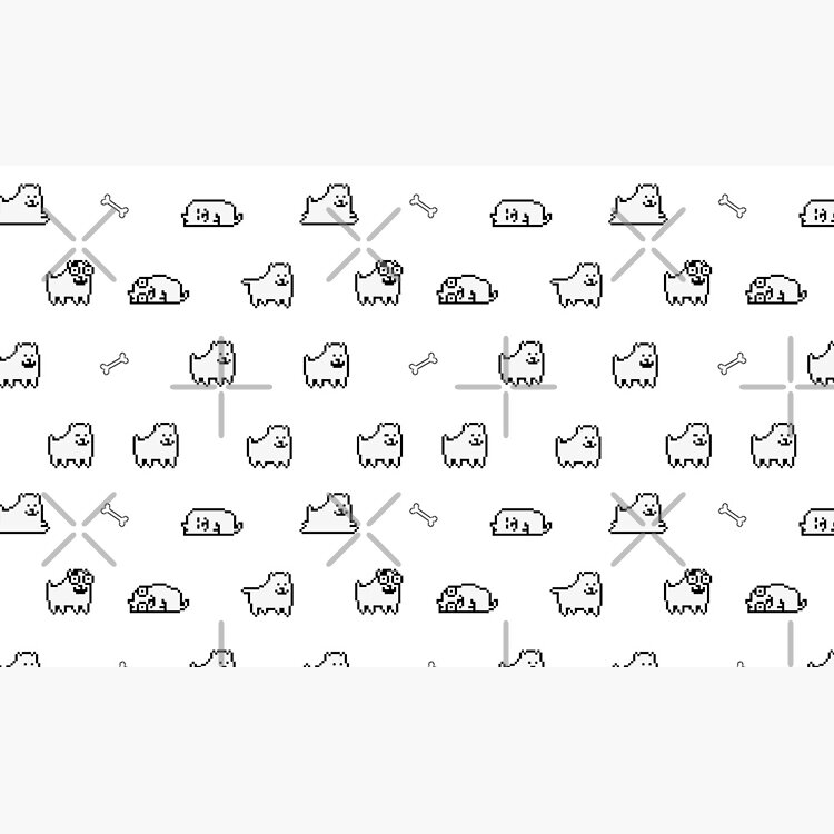 Undertale Annoying Dog Seamless Pattern Mug - Image 2