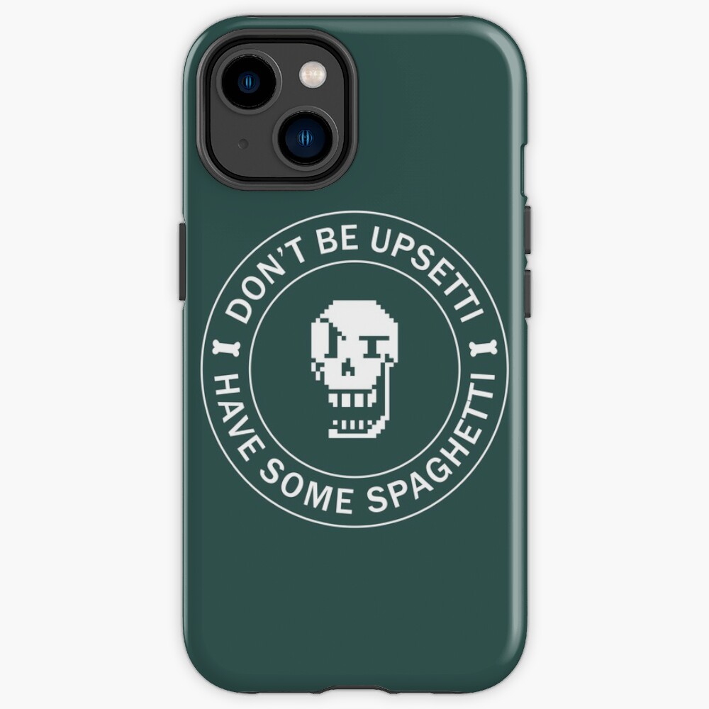Undertale Papyrus Green Design Iphone Case