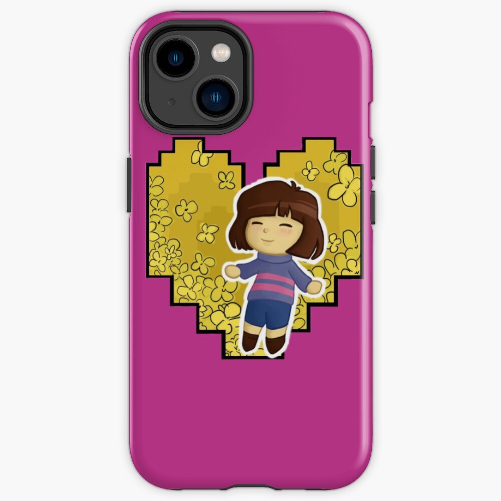 Frisk In Golden Flowers Iphone Case