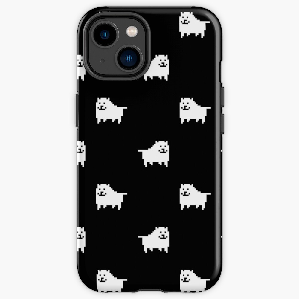 Undertale Annoying Dog Black Iphone Case