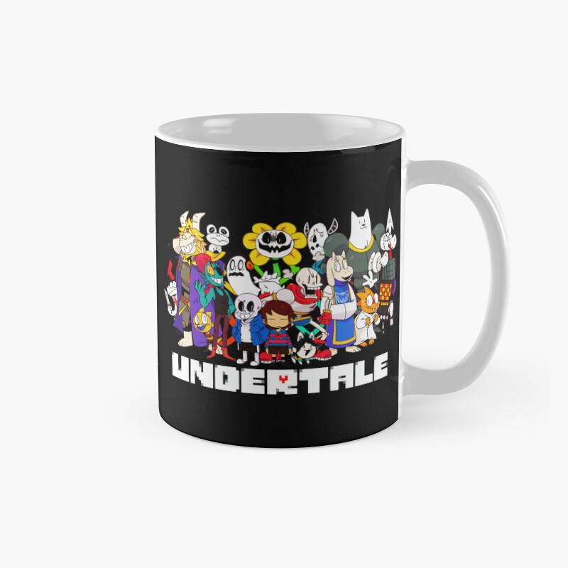 Undertale Game Characters Gamer Fan Mug