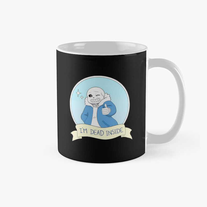 Undertale Sans I_M Dead Inside Mug
