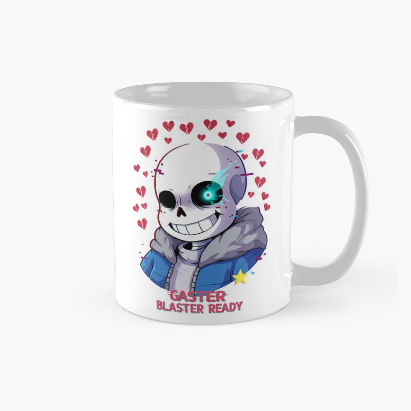 Sans Gaster Blaster Fanart Mug