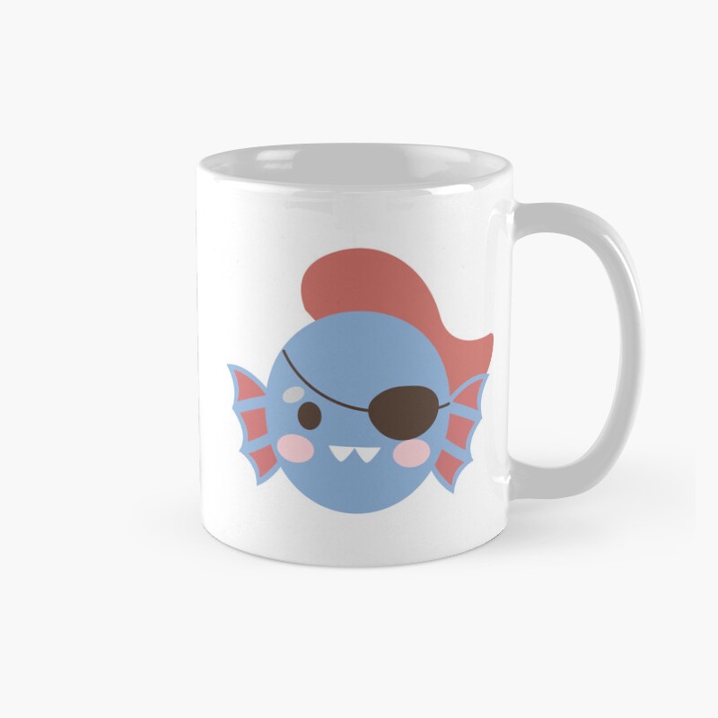 Undyne Undertale Cute Fanart Mug