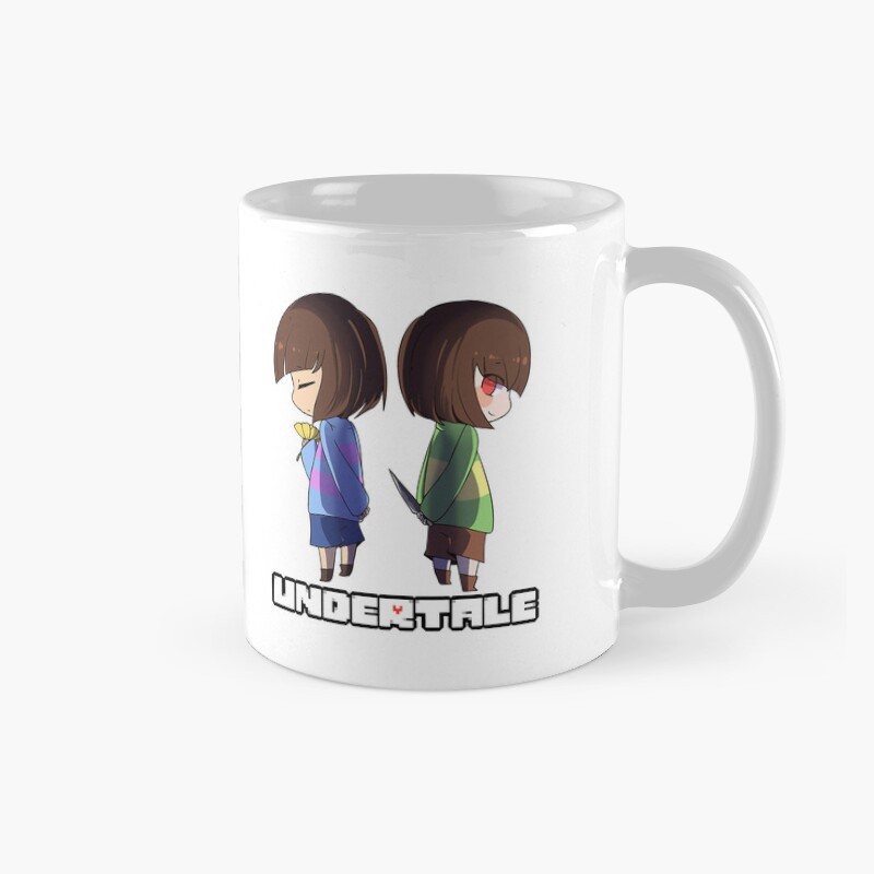 Undertale Chara And Frisk Mug