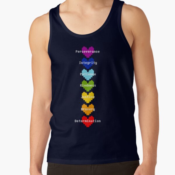 Undertale Human Souls Tank Top - Image 5