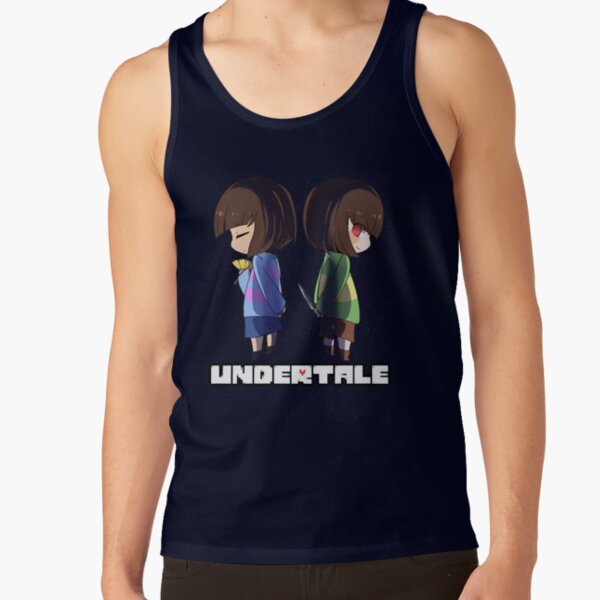 Undertale Chara And Frisk Tank Top - Image 5