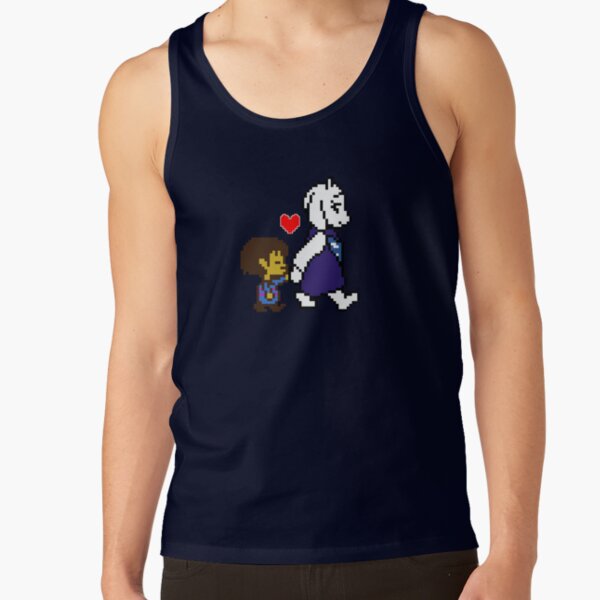 Toriel And Frisk Helping Hand Tank Top - Image 5