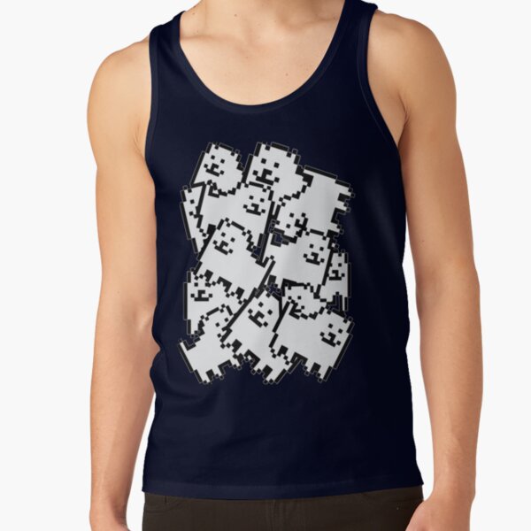 Undertale Annoying Dog Collage Tank Top - Image 5