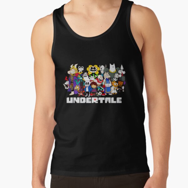 Undertale Game Characters Gamer Fan Tank Top