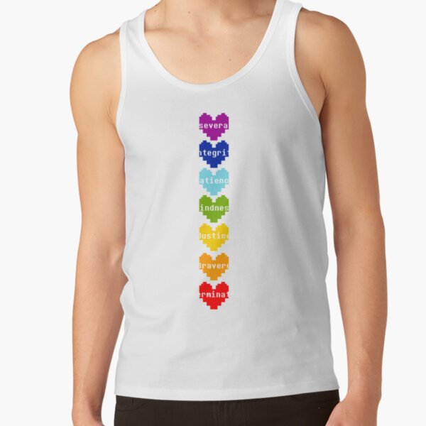 Undertale Human Souls Tank Top - Image 2