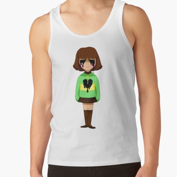 Undertale Chara Bleeding Heart Tank Top