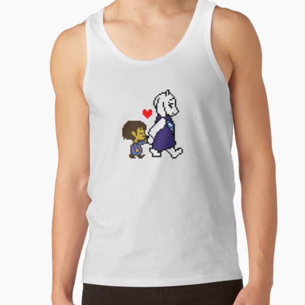 Toriel And Frisk Helping Hand Tank Top