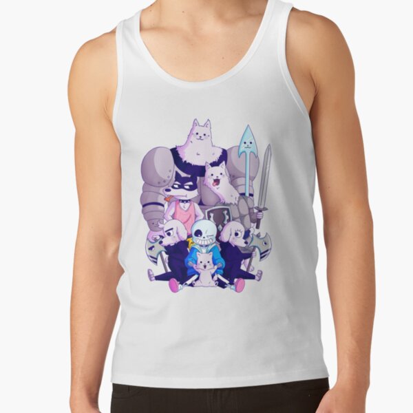 Undertale Dogs Tank Top - Image 2