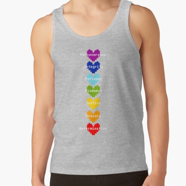 Undertale Human Souls Tank Top - Image 3