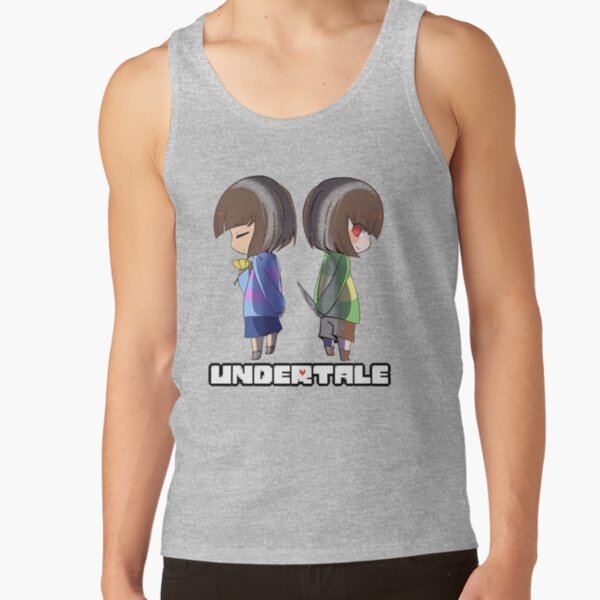 Undertale Chara And Frisk Tank Top - Image 3