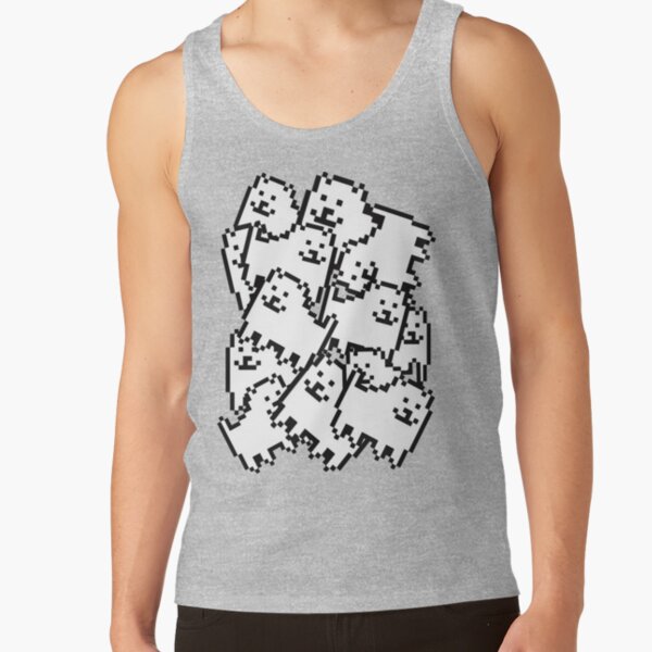 Undertale Annoying Dog Collage Tank Top - Image 3