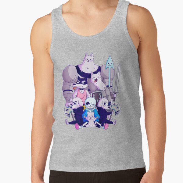 Undertale Dogs Tank Top - Image 3