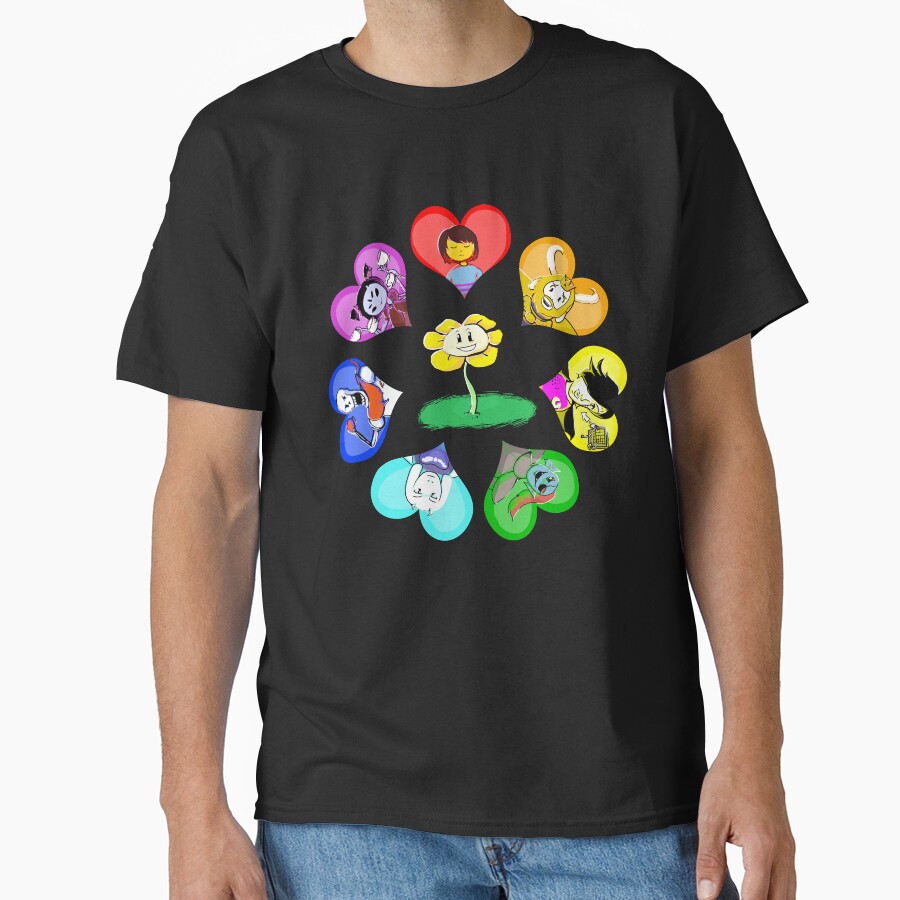 Undertale Colorful T-shirt