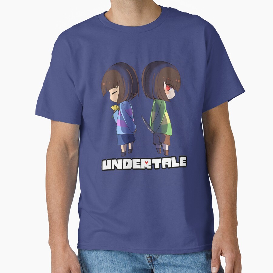 Undertale Chara And Frisk T-shirt - Image 4