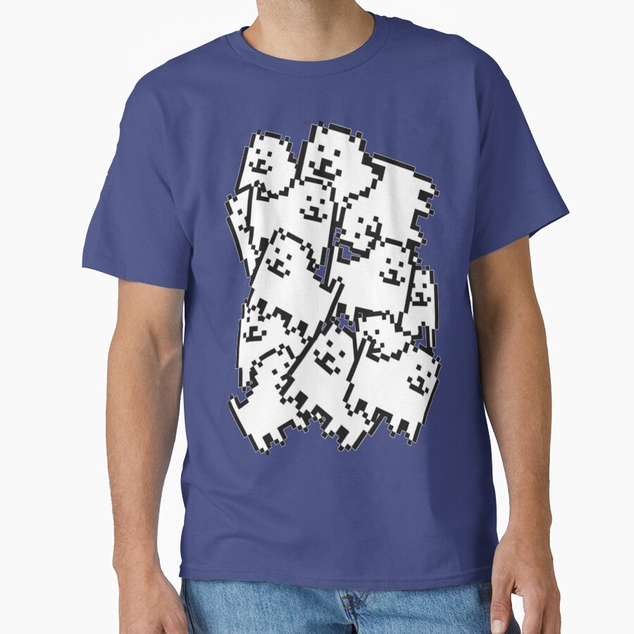 Undertale Annoying Dog Collage T-shirt - Image 4