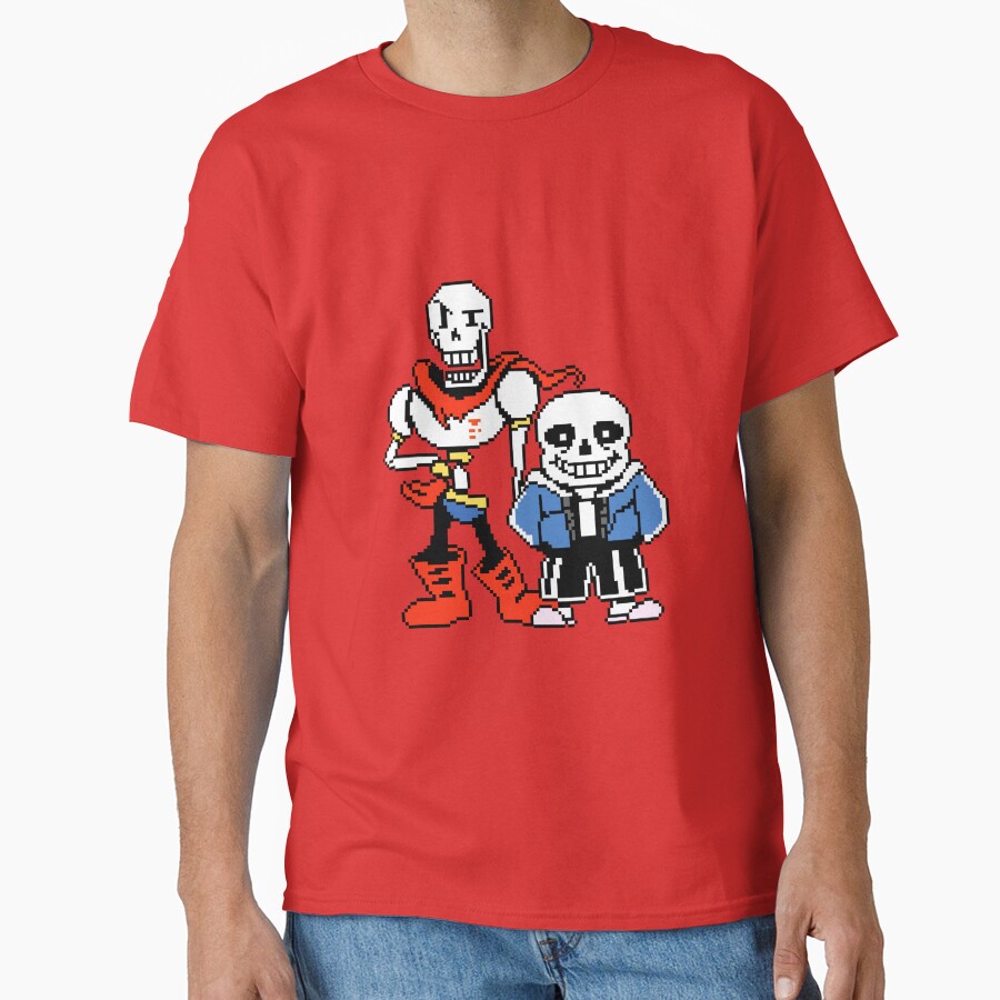 Undertale Sans And Papyrus T-shirt - Image 5
