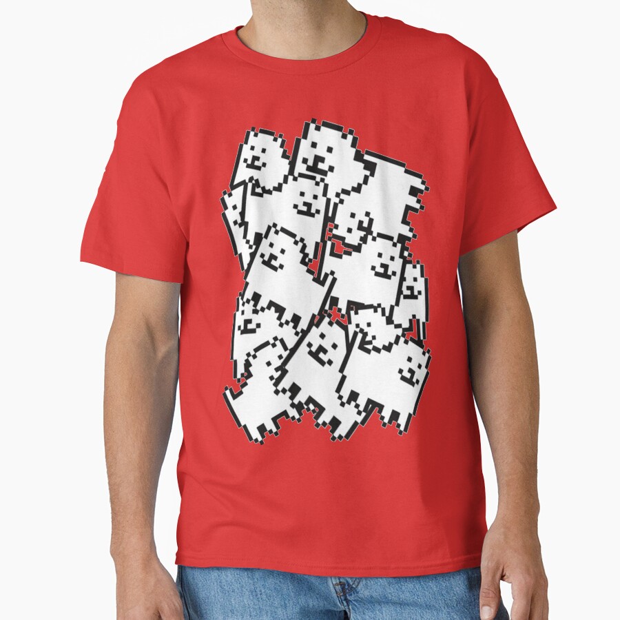 Undertale Annoying Dog Collage T-shirt - Image 5