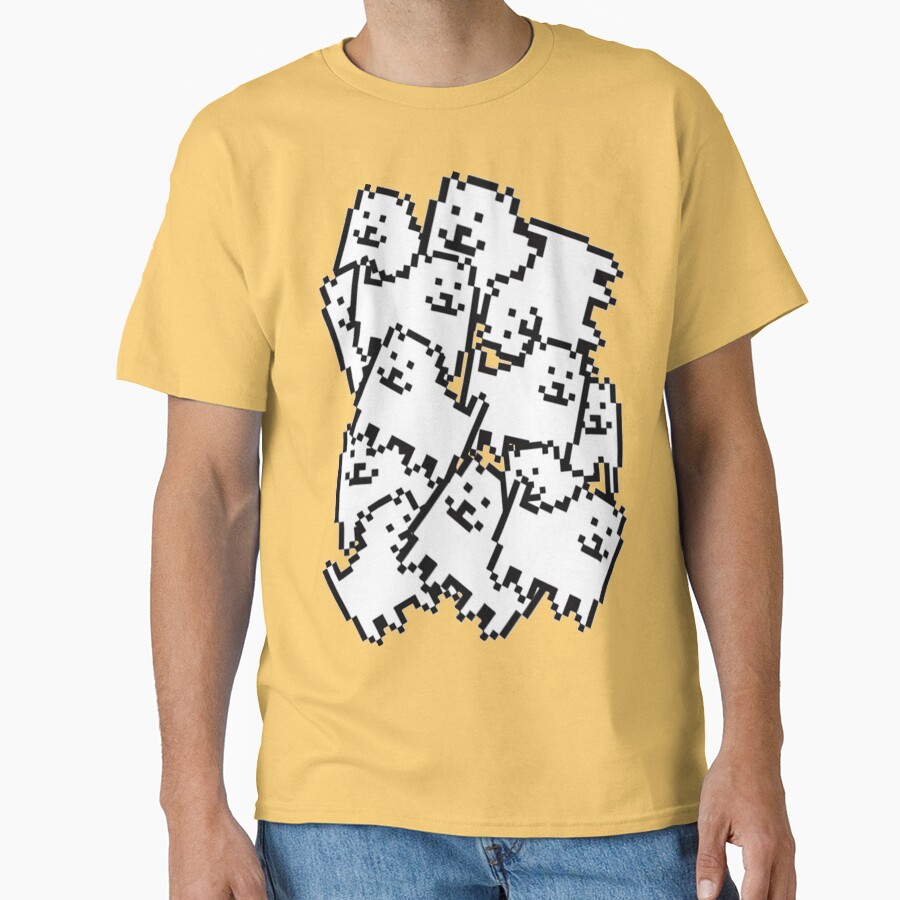 Undertale Annoying Dog Collage T-shirt - Image 6