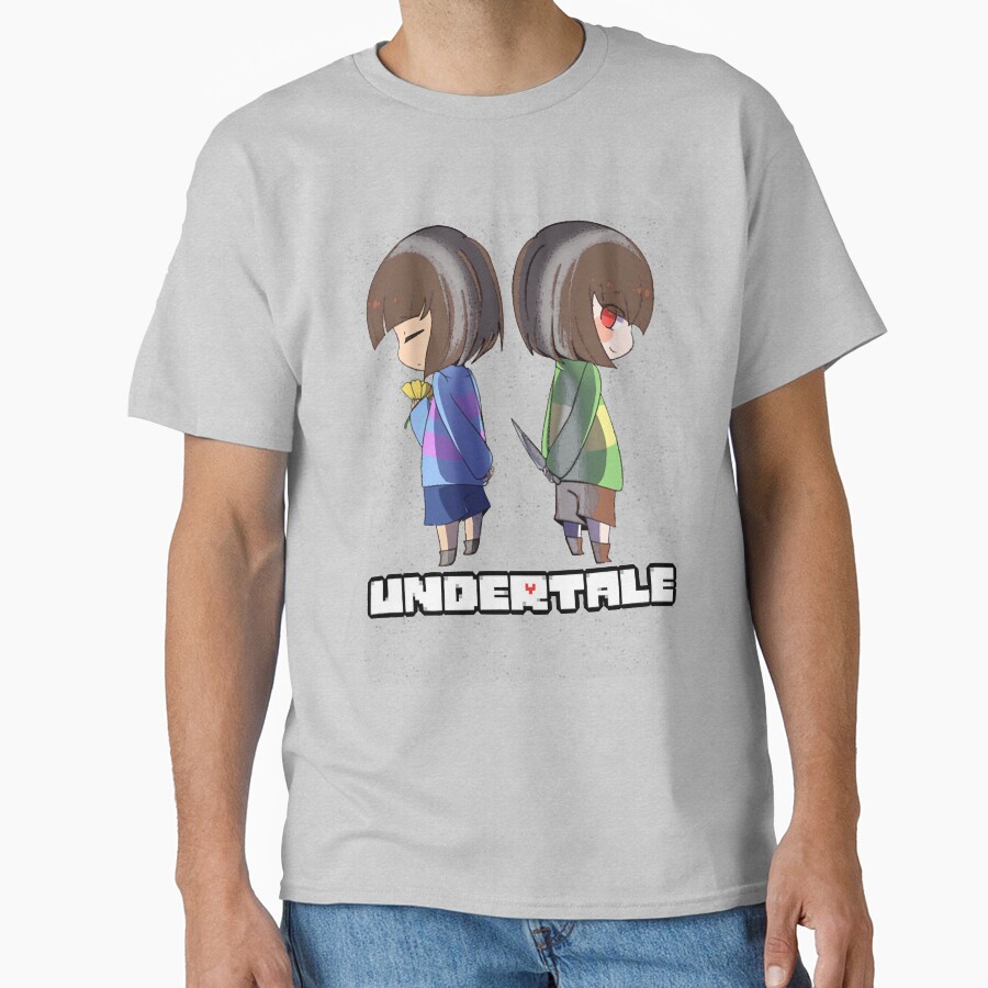 Undertale Chara And Frisk T-shirt - Image 3