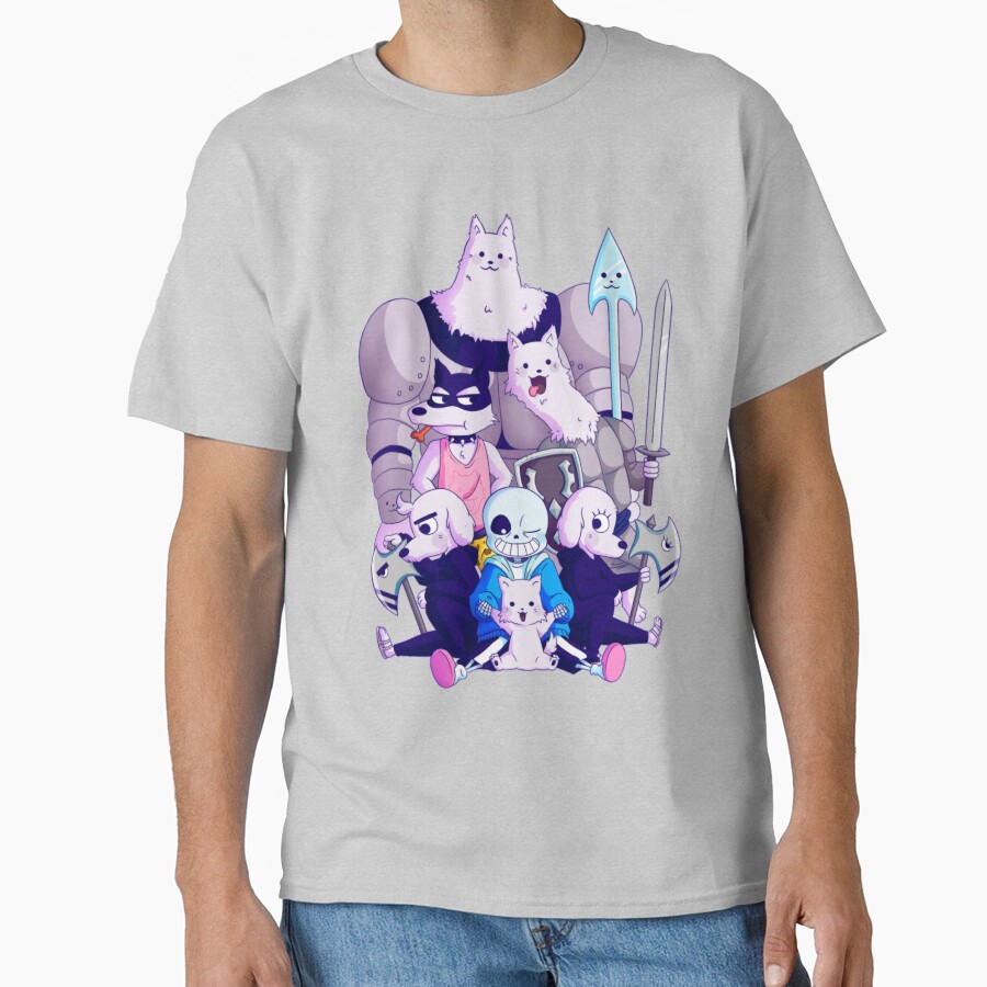 Undertale Dogs T-shirt - Image 3