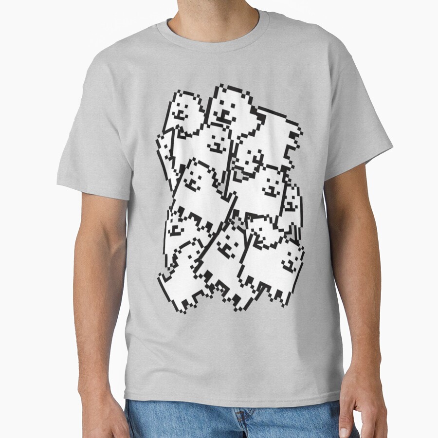 Undertale Annoying Dog Collage T-shirt - Image 3