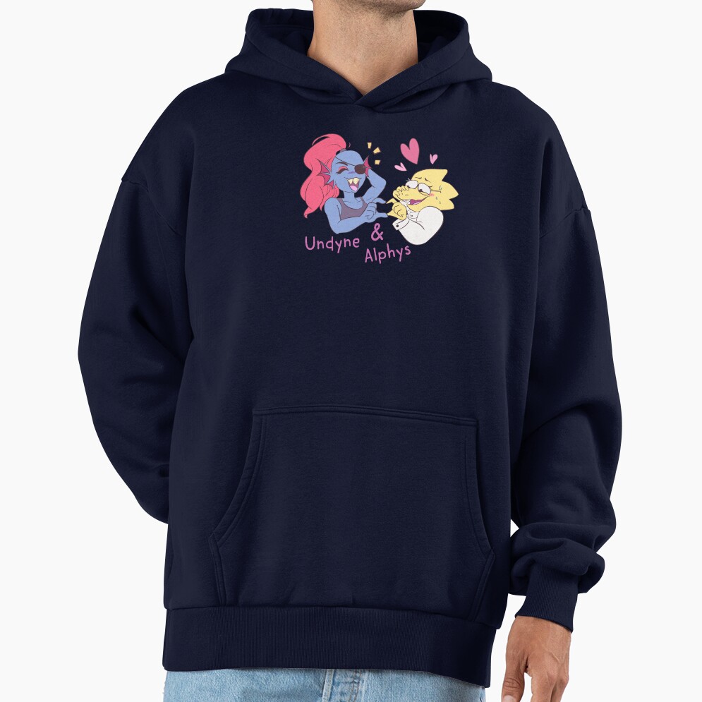 Undertale Undyne And Alphys Hoodie - Image 5