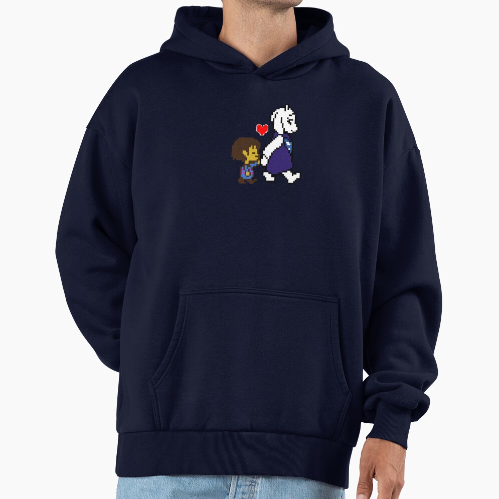 Toriel And Frisk Helping Hand Hoodie - Image 5