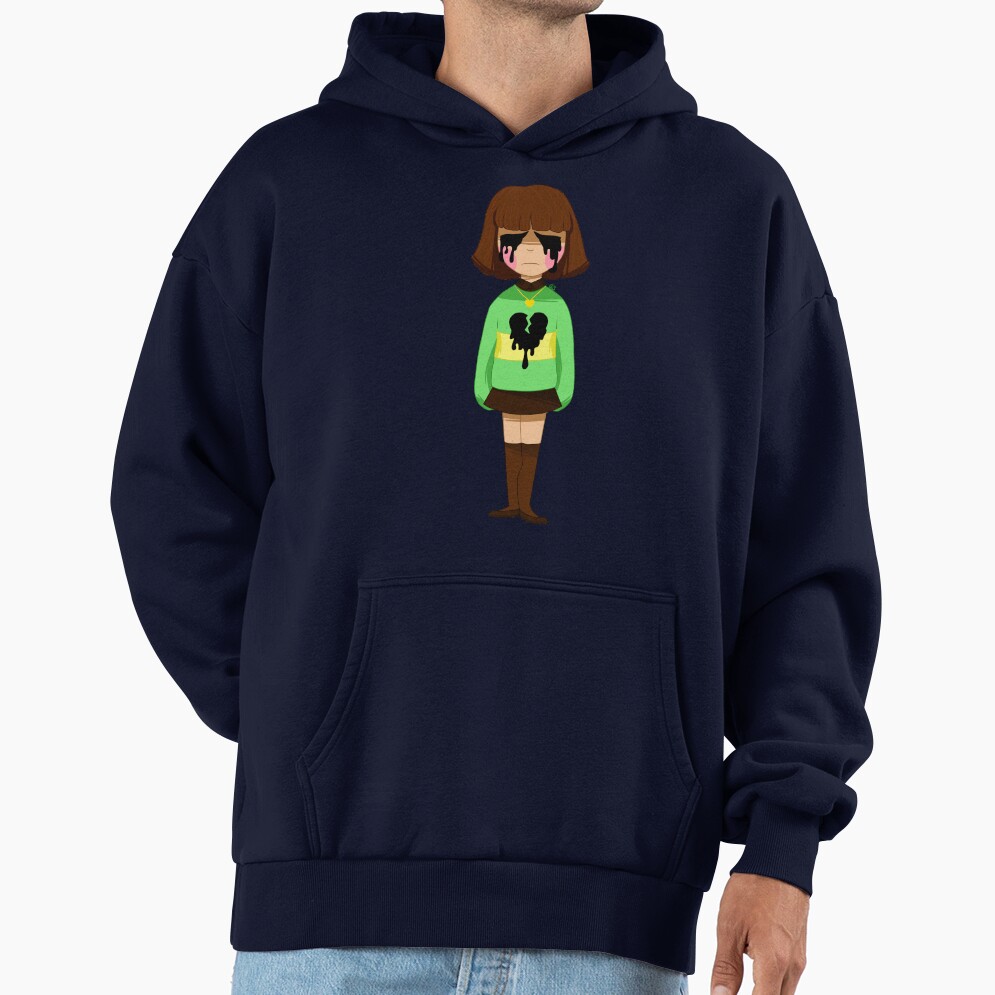 Undertale Chara Bleeding Heart Hoodie - Image 5