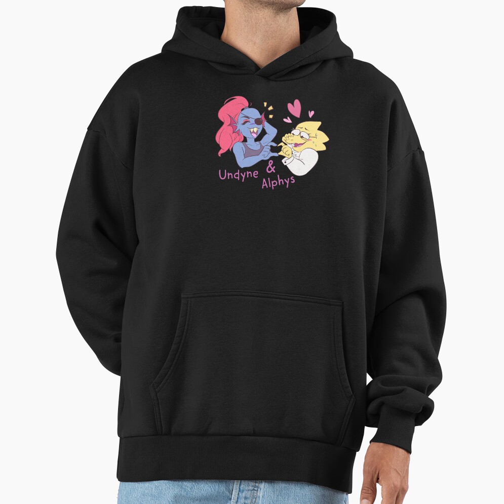 Undertale Undyne And Alphys Hoodie - Image 3
