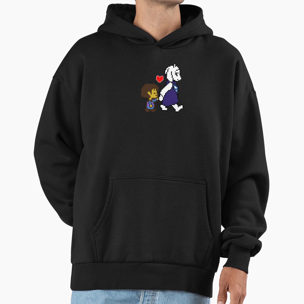Toriel And Frisk Helping Hand Hoodie - Image 2