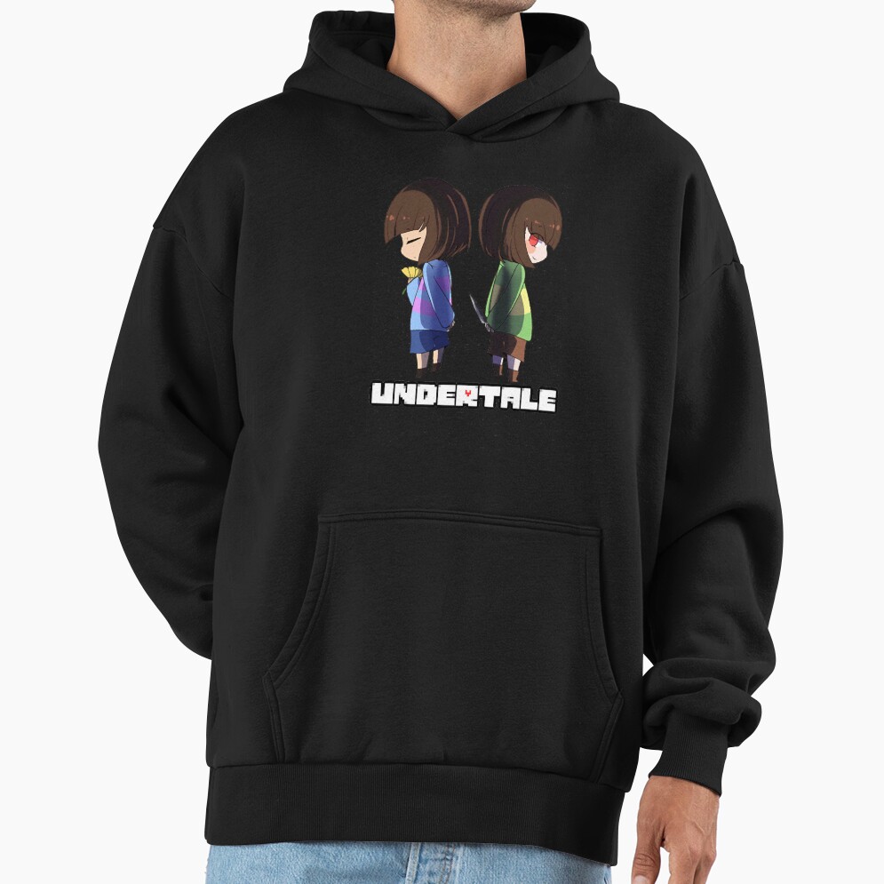 Undertale Chara And Frisk Hoodie - Image 2