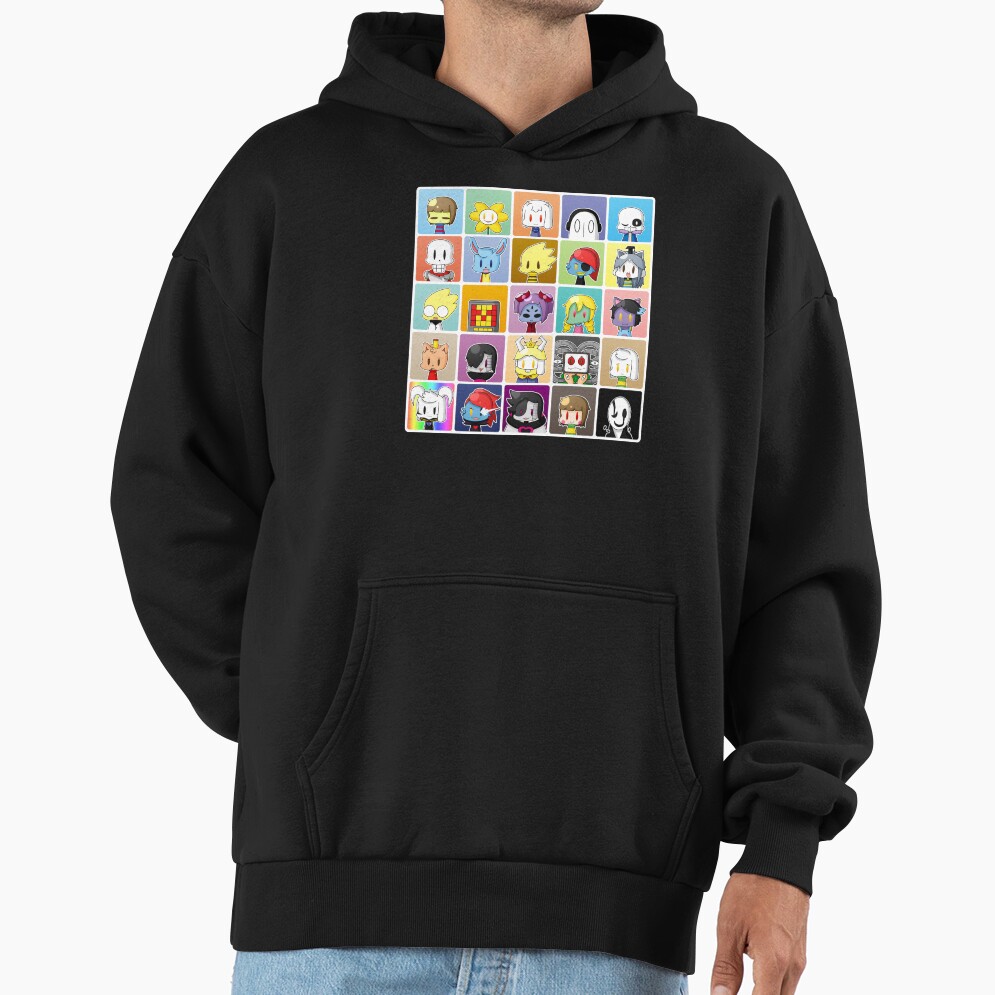 Undertale Profile Characters Hoodie - Image 2