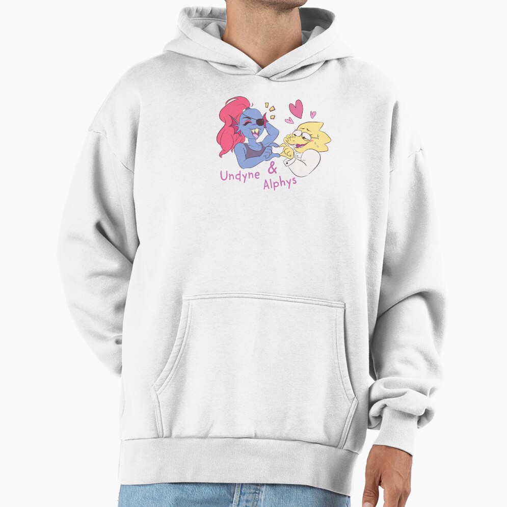 Undertale Undyne And Alphys Hoodie - Image 2