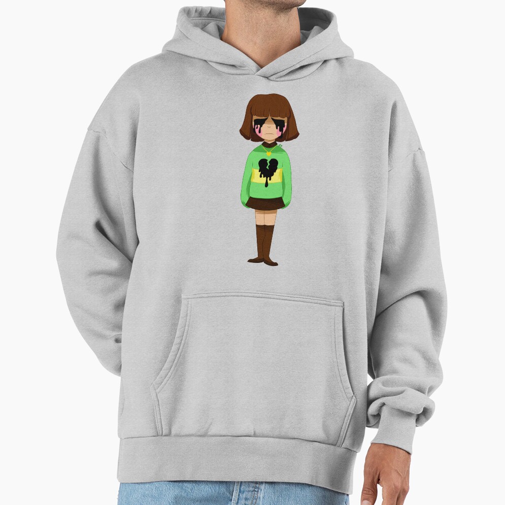 Undertale Chara Bleeding Heart Hoodie - Image 4