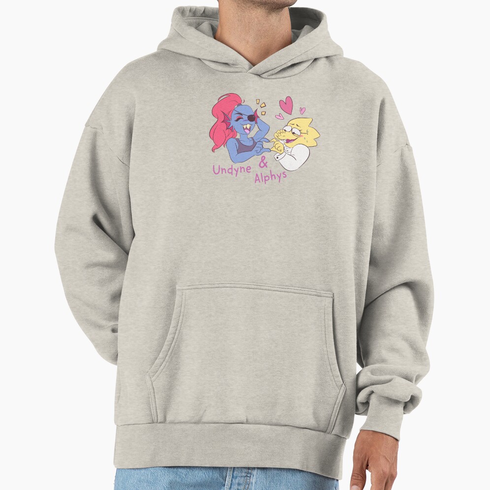Undertale Undyne And Alphys Hoodie - Image 4
