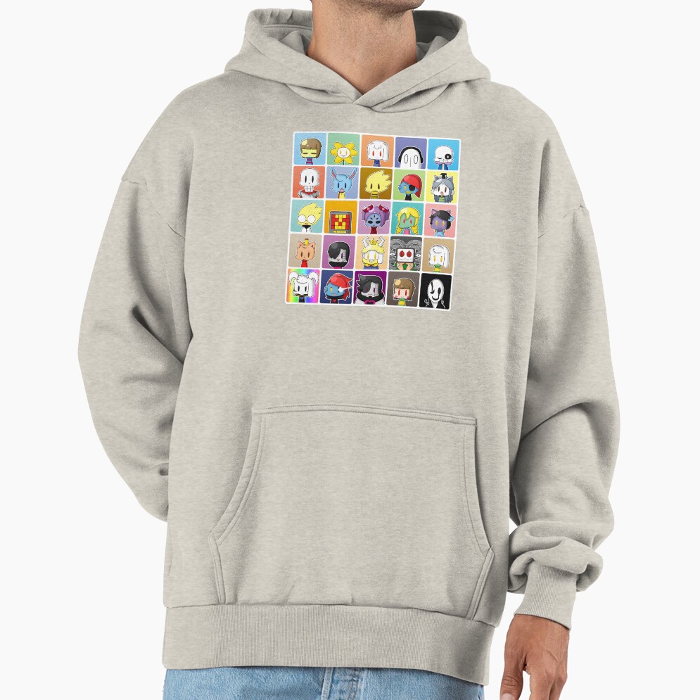 Undertale Profile Characters Hoodie - Image 3