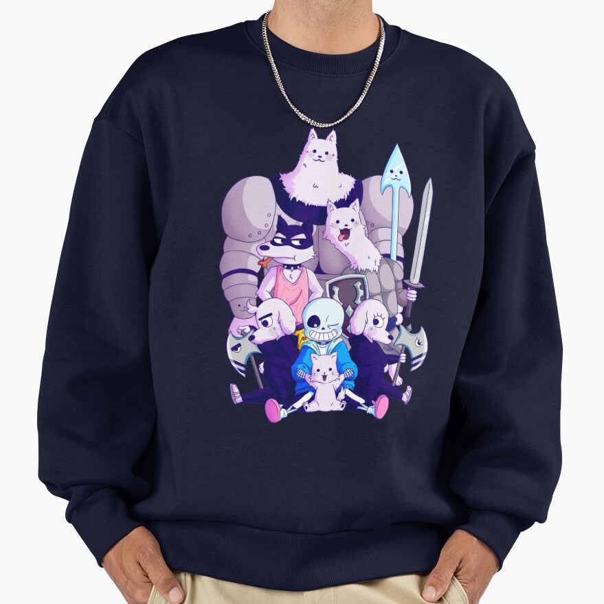Undertale Dogs All Characters Sweatshirt
