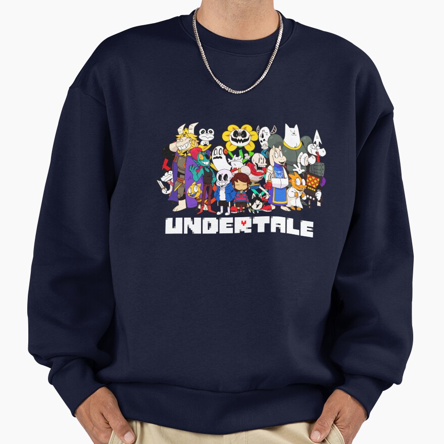 Undertale Game Characters Gamer Fan Sweatshirt - Image 5